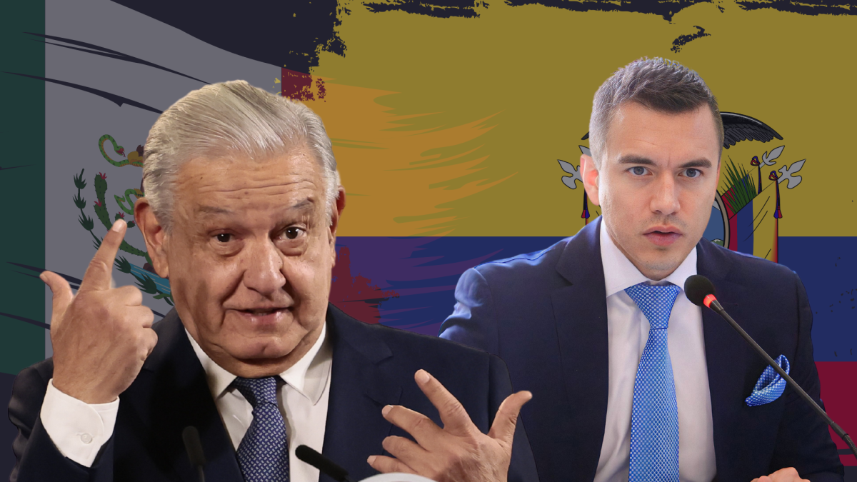 Daniel Noboa y López Obrador.