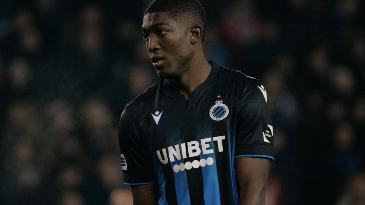 El defensor ecuatoriano Joel Ordóñez es parte del Club Brujas en la Conference League