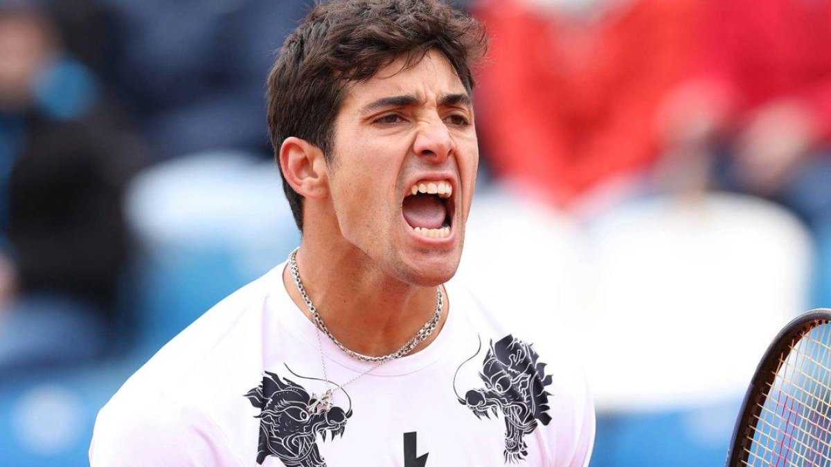 Cristian Garin, tenista chileno.