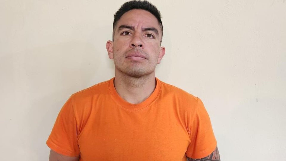 Proceso. En medio de un fuerte operativo de seguridad Salcedo fue encerrado en La Roca