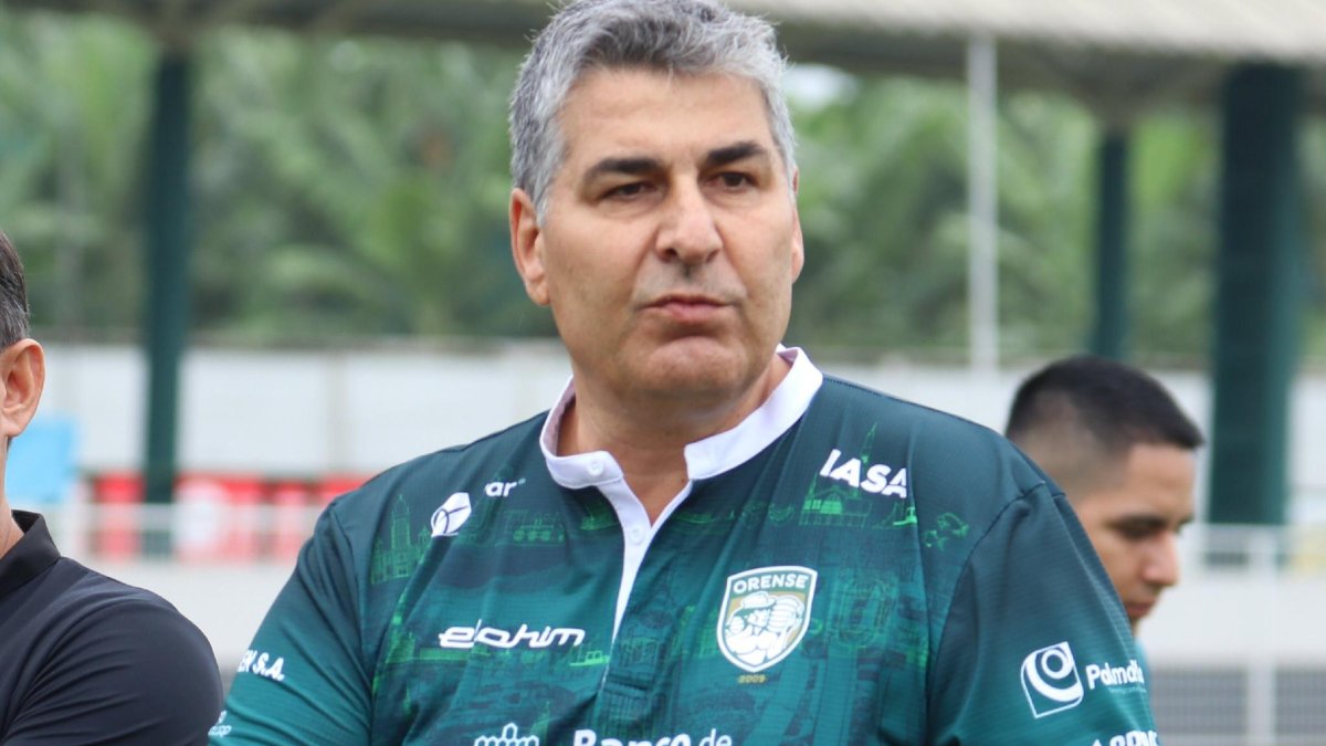 Santiago Escobar tuvo su primera práctica con Orense