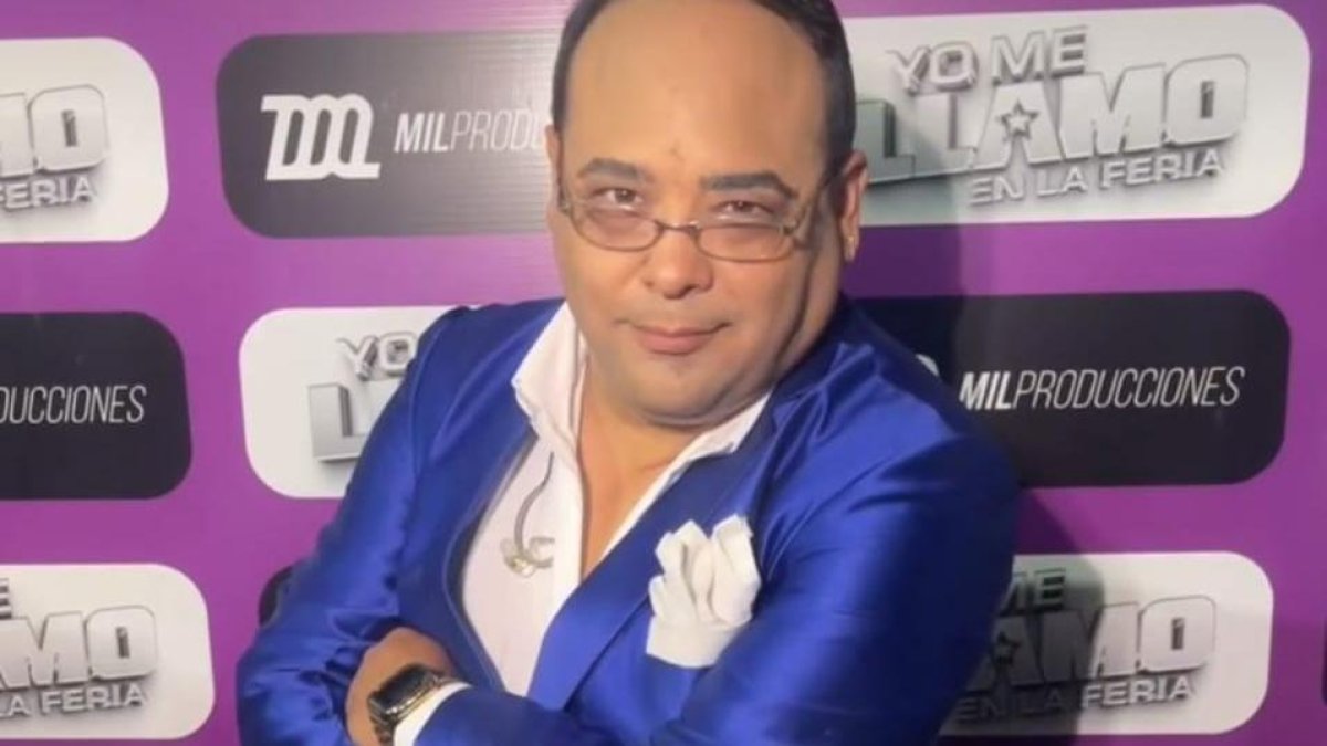 Luis Adolfo Lecuna, doble de Gilberto Santa Rosa.