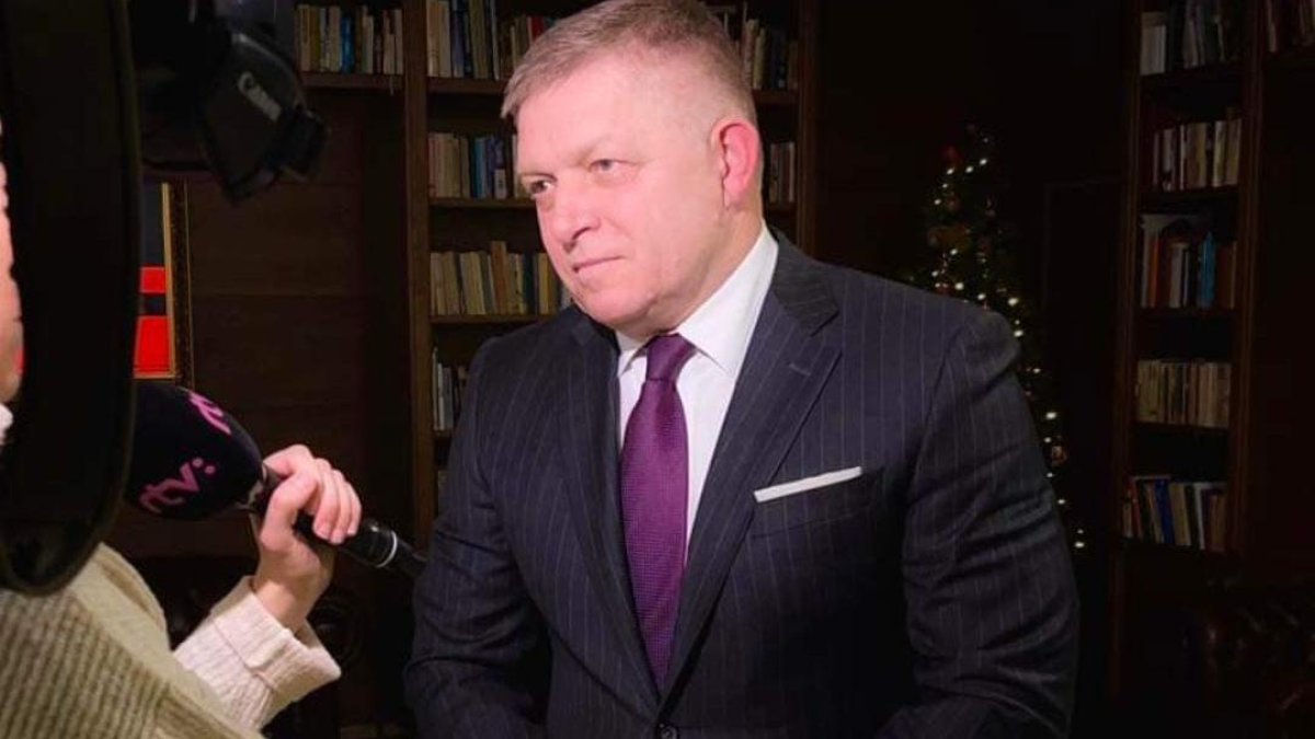 Robert Fico, primer ministro de Eslovaquia.
