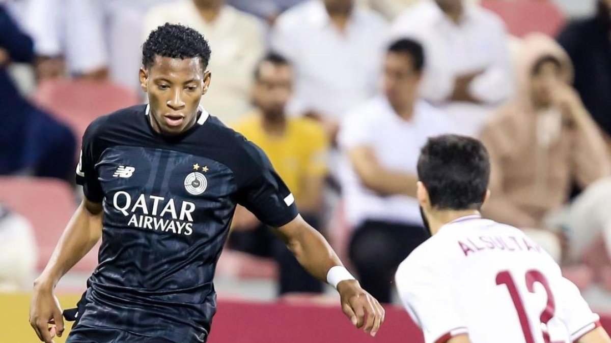 El ecuatoriano Gonzalo Plata ha tenido regularidad en Al-Sadd de Catar