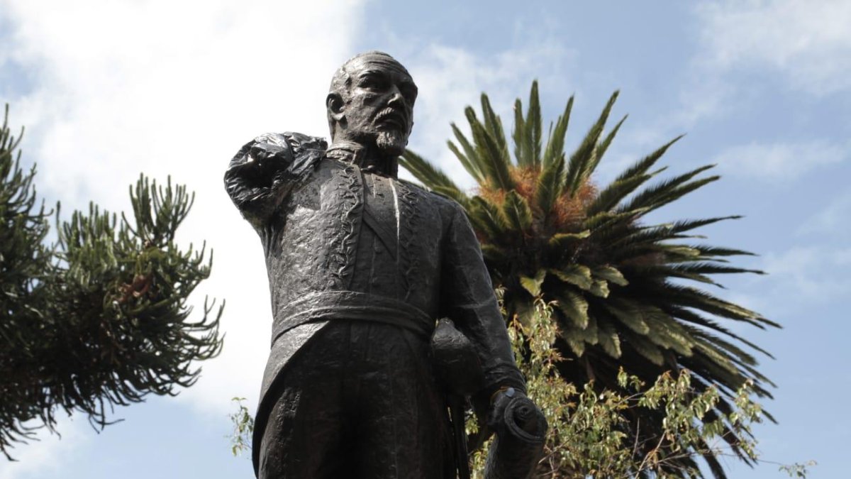 La escultura que fue vandalizada se encuentra en el parque El Ejido