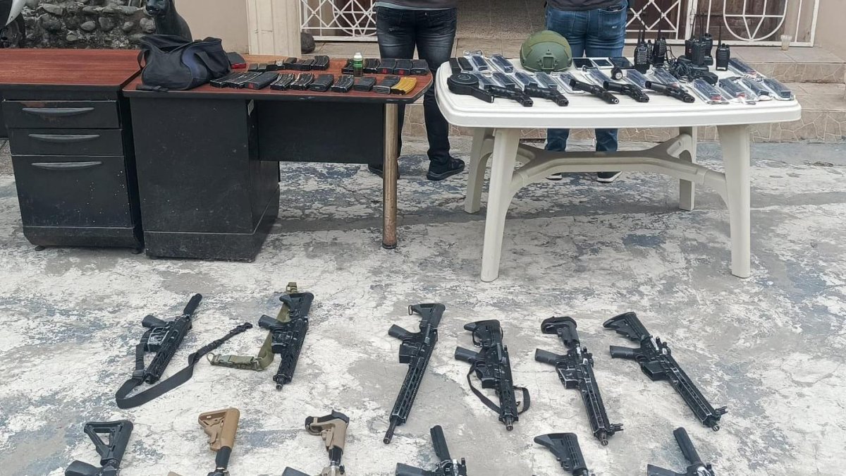 Decomiso en la ciudad de Milagro provincia del Guayas.