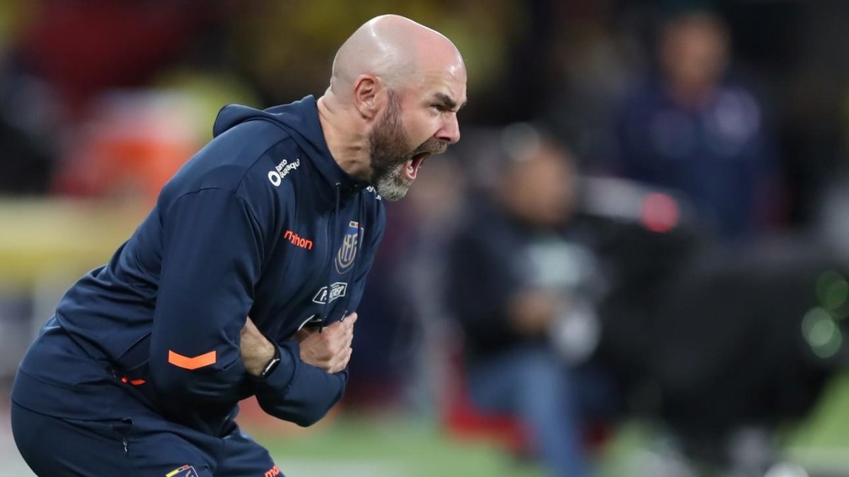 El director técnico Félix Sánchez llegó a dirigir a Ecuador desde marzo de 2023