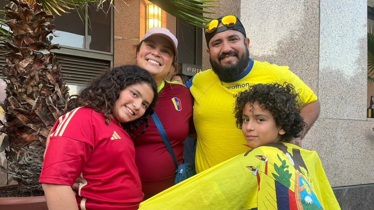 A pesar de la rivalidad futbolística, la pareja está lista para apoyar juntos a sus selecciones en su debut en la Copa América
