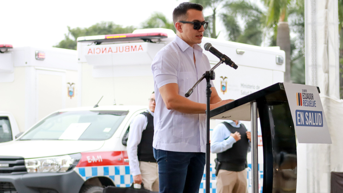 Daniel Noboa en una foto de archivo.