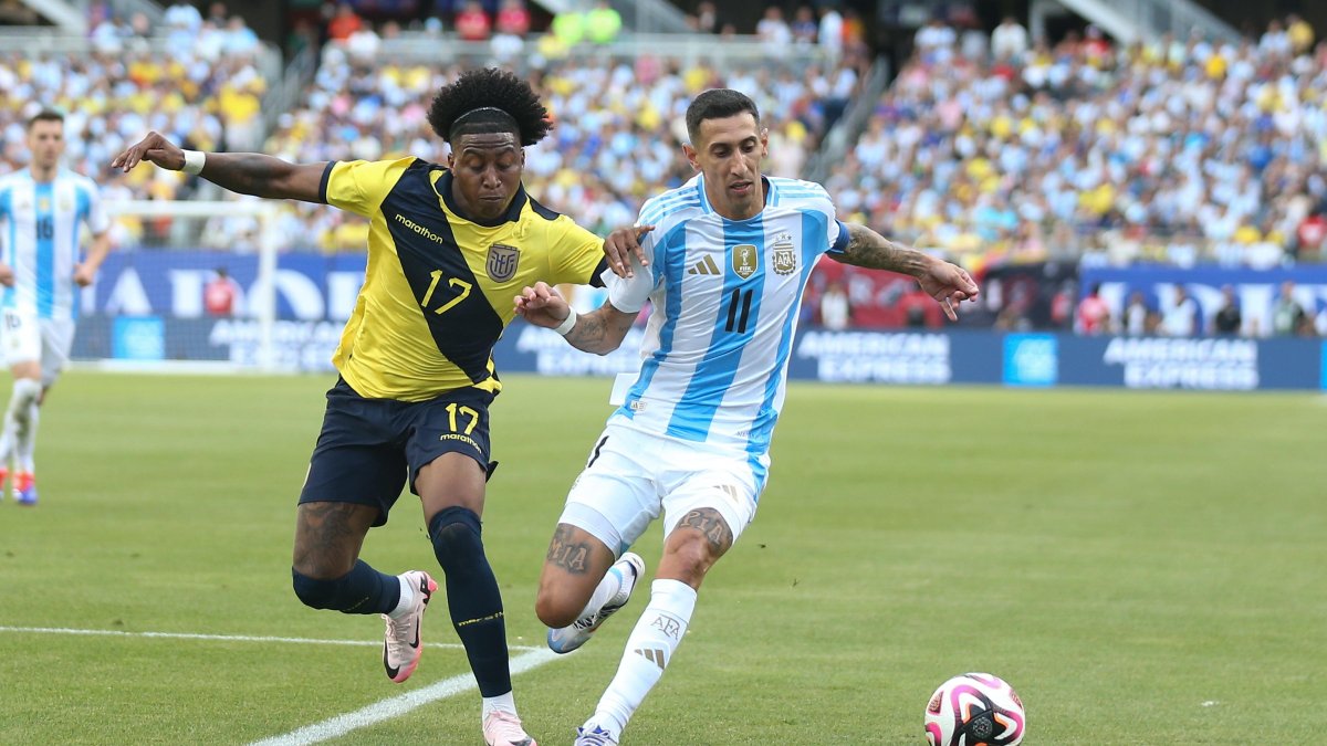 El último antecedente entre ambos países se pintó de Albiceleste gracias al tanto de Ángel Di María.