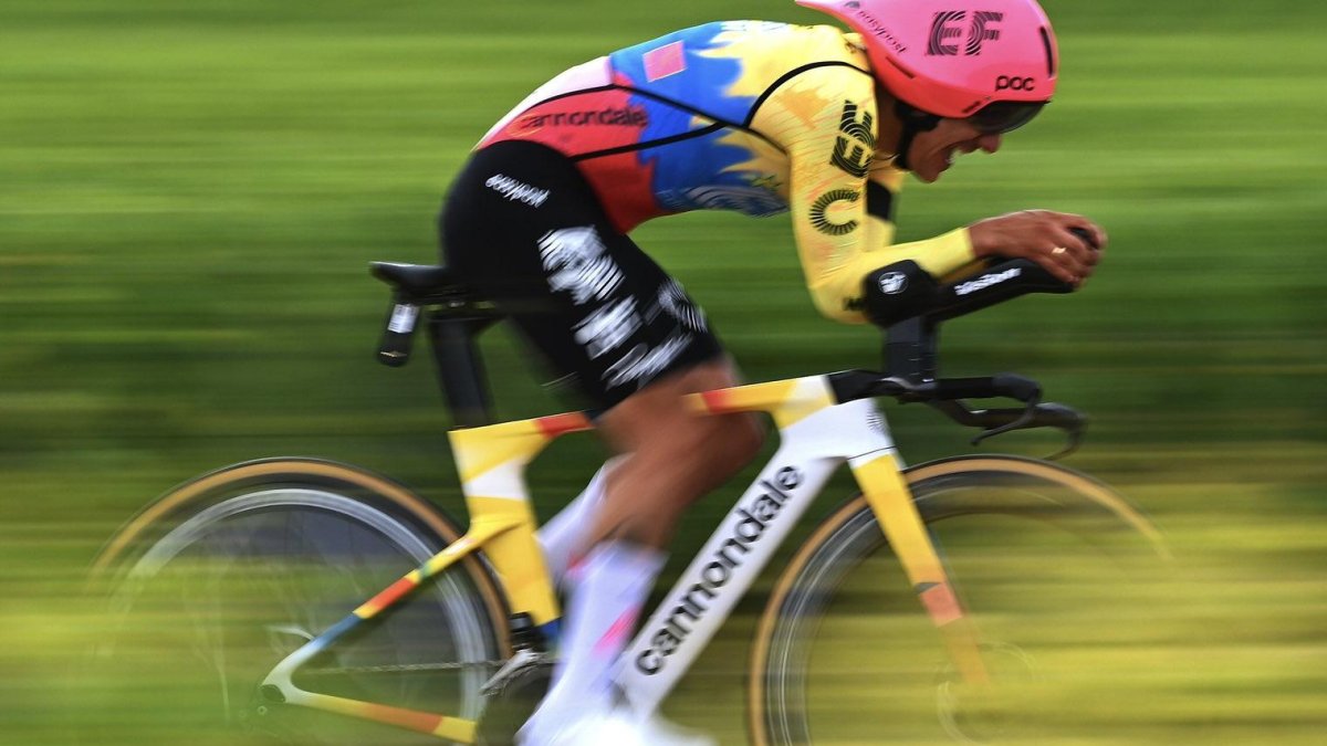 La Locomotora del Carchi terminó la etapa 8 en el puesto 43.