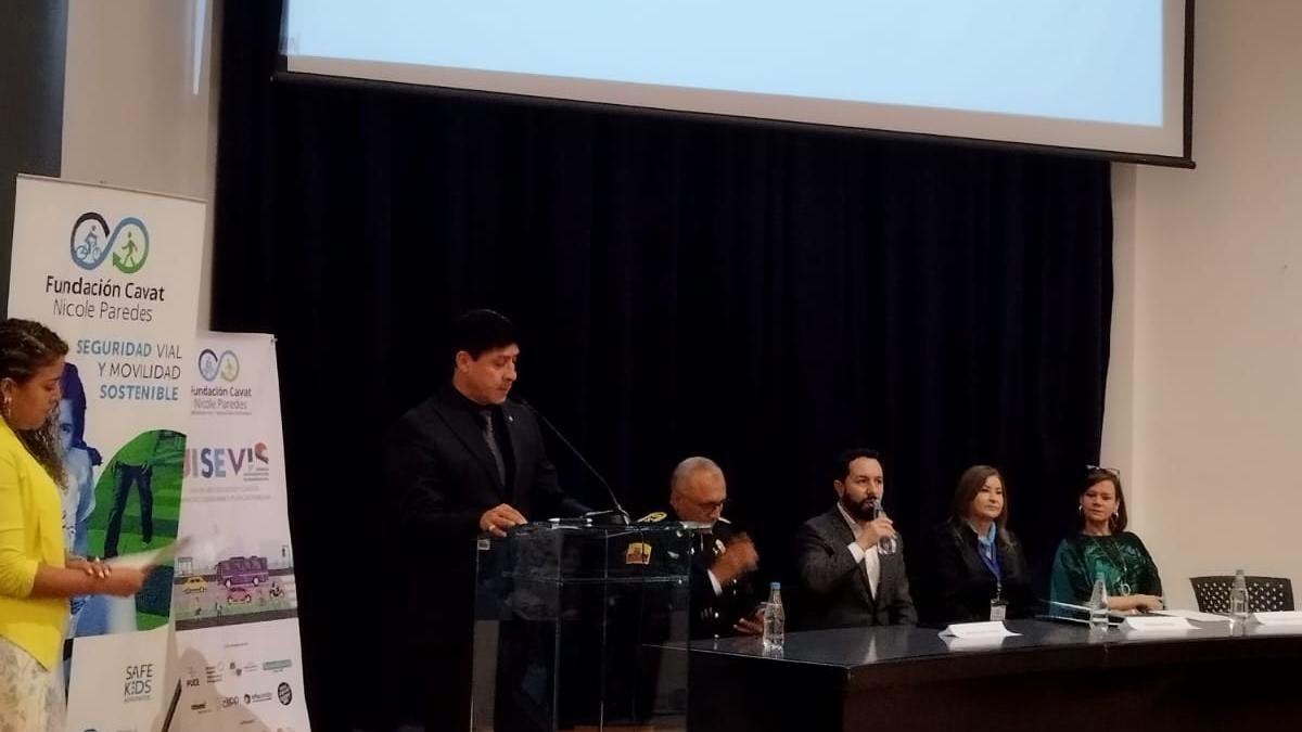 En la Universidad Católica se realizó la V Jornada Iberoamericana de Seguridad Vial Ecuador, organizada por la Fundación CAVAT – Nicole Paredes.