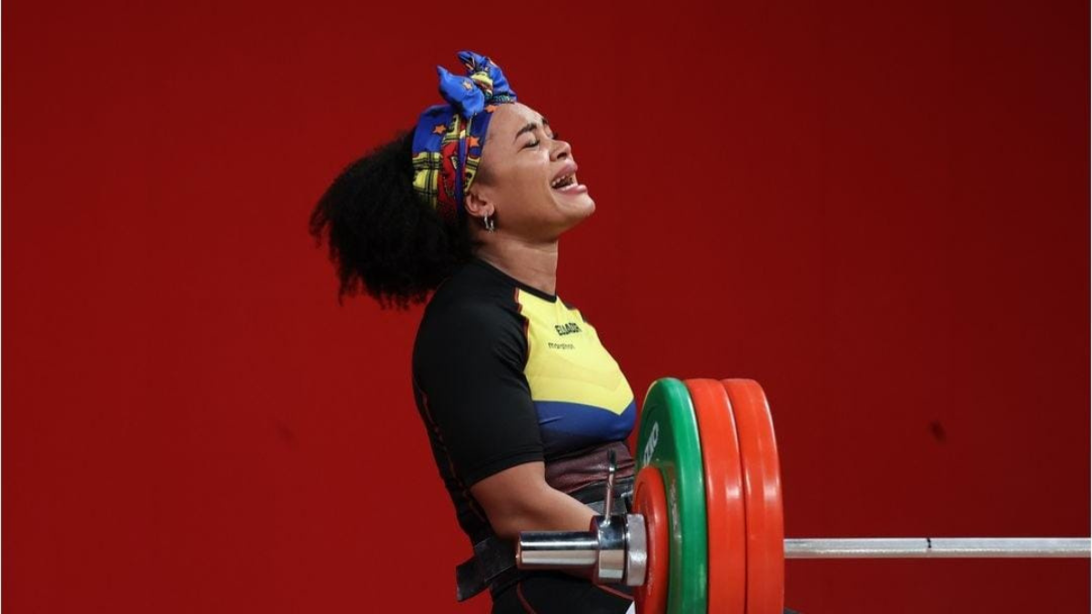 Neisi Dajomes es parte del grupo de 40 deportistas ecuatorianos que clasificaron a los Juegos Olímpicos de París 2024.