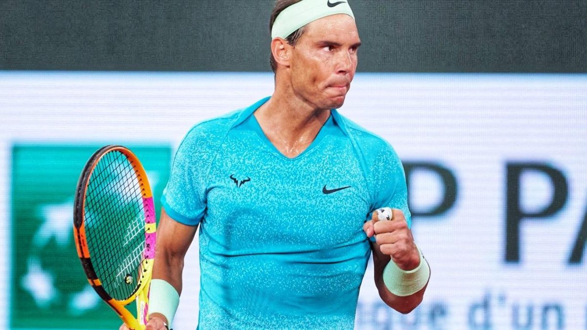 El experimentado Rafael Nadal celebró de forma moderada la clasificación a cuartos de final en Bastad