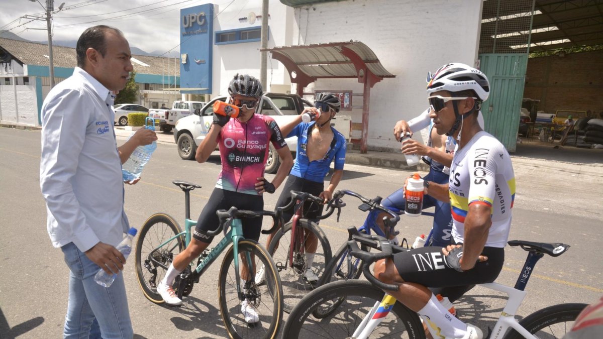 Santiago Rosero (i) junta Jhonatan Narváez en uno de los últimos campeonatos nacionales.