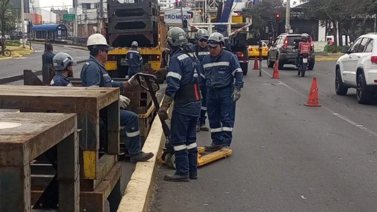 Con la renovación el carril de la Ecovía tendrá pavimento rígido (hormigón).