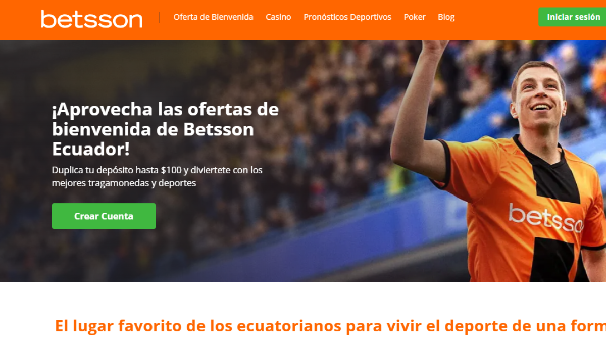 Betsson en Ecuador casa de apuestas