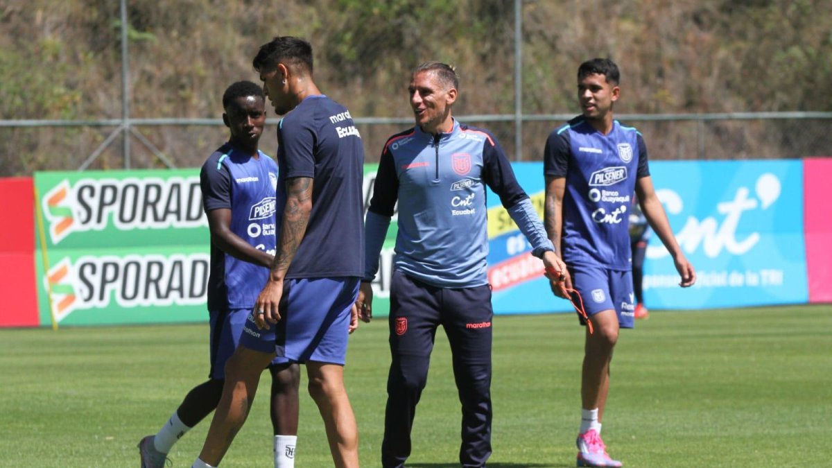 Sebastián Beccacece entrenador de Ecuador.