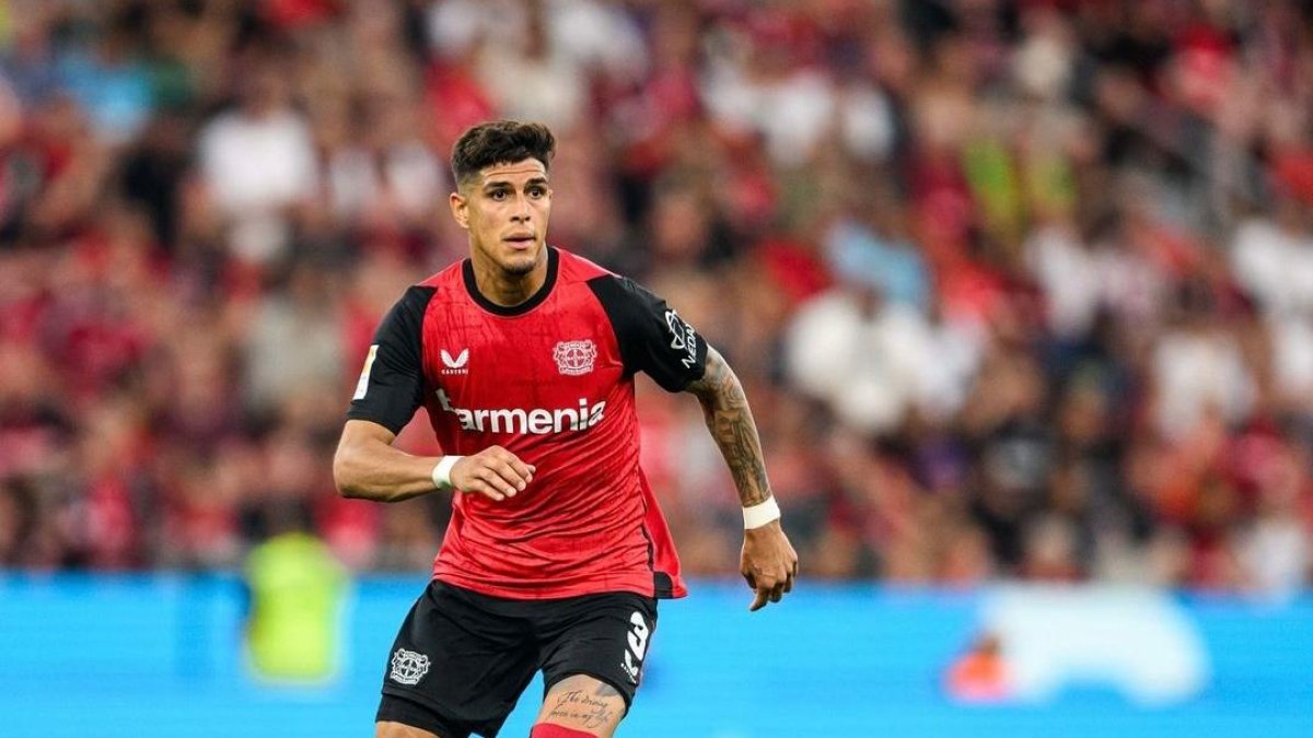 Piero Hincapié en el inicio de la temporada de la Bundesliga con Bayer Leverkusen