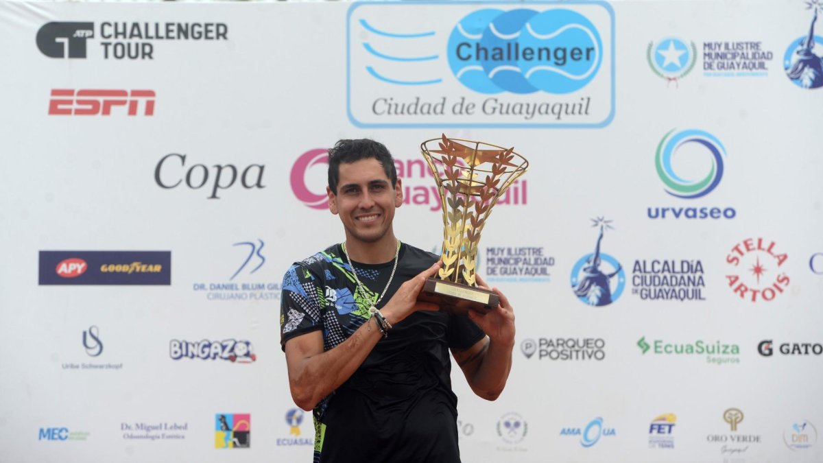 El tenista chileno Alejandro Tabilo fue el campeón de la edición 2023.