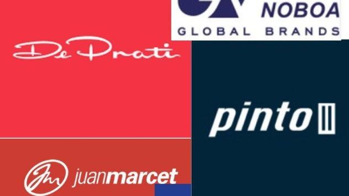 Logo. Algunas marcas de apellidos.