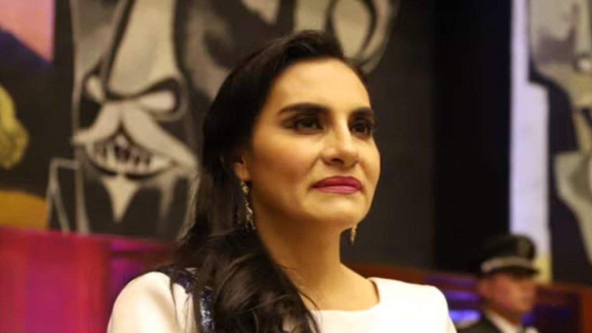 Proceso. Foto de Abad en la Asamblea Nacional durante su investidura como vicepresidenta.