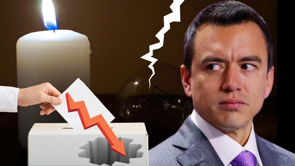 El presidente Daniel Noboa aspira a extender su mandato por cuatro años.