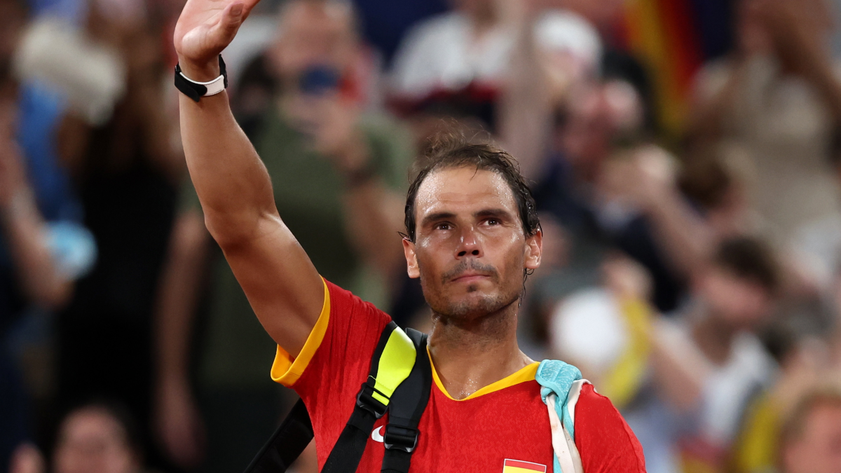 El tenista Rafael Nadal representando a España