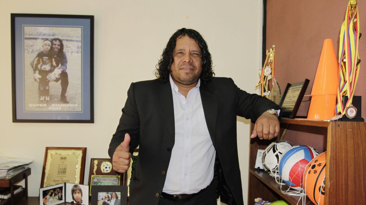 Jacinto Espinoza fue portero de la selección ecuatoriana de fútbol