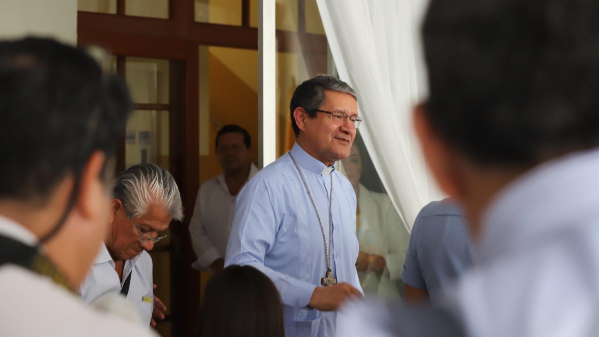 El monseñor Luis Cabrera hizo un llamado a la unión y a la búsqueda de la Democracia.