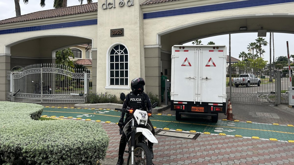 Foto referencial de la seguridad en Samborondón.