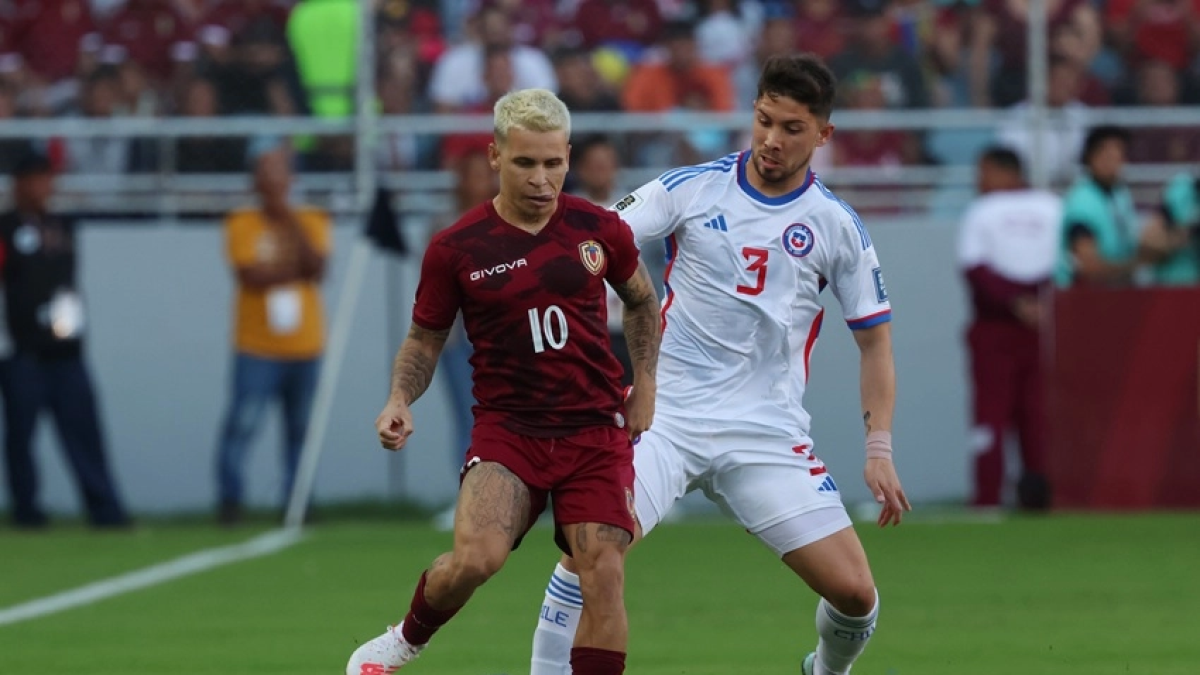 Venezuela derrotó 3-0 a Chile la última vez que se enfrentaron por eliminatorias sudamericanas
