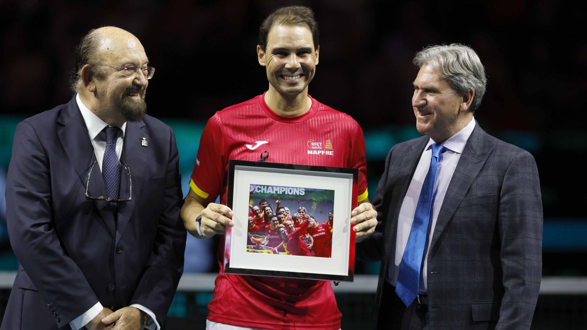 Nadal fue condecorado por la Federación Internacional, la Española y la ATP.