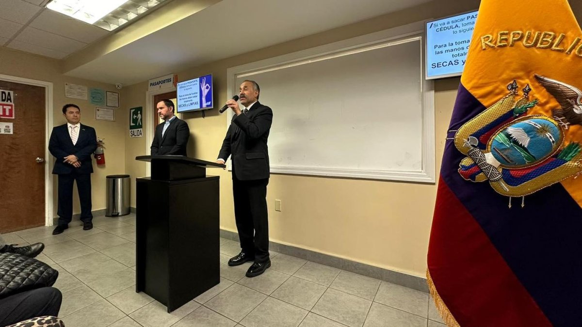 Funciones. El cónsul Edmundo Alfonso Morales Suárez fue muy participativo en las actividades de la diplomacia en New Jersey. Estuvo en funciones hasta julio pasado.