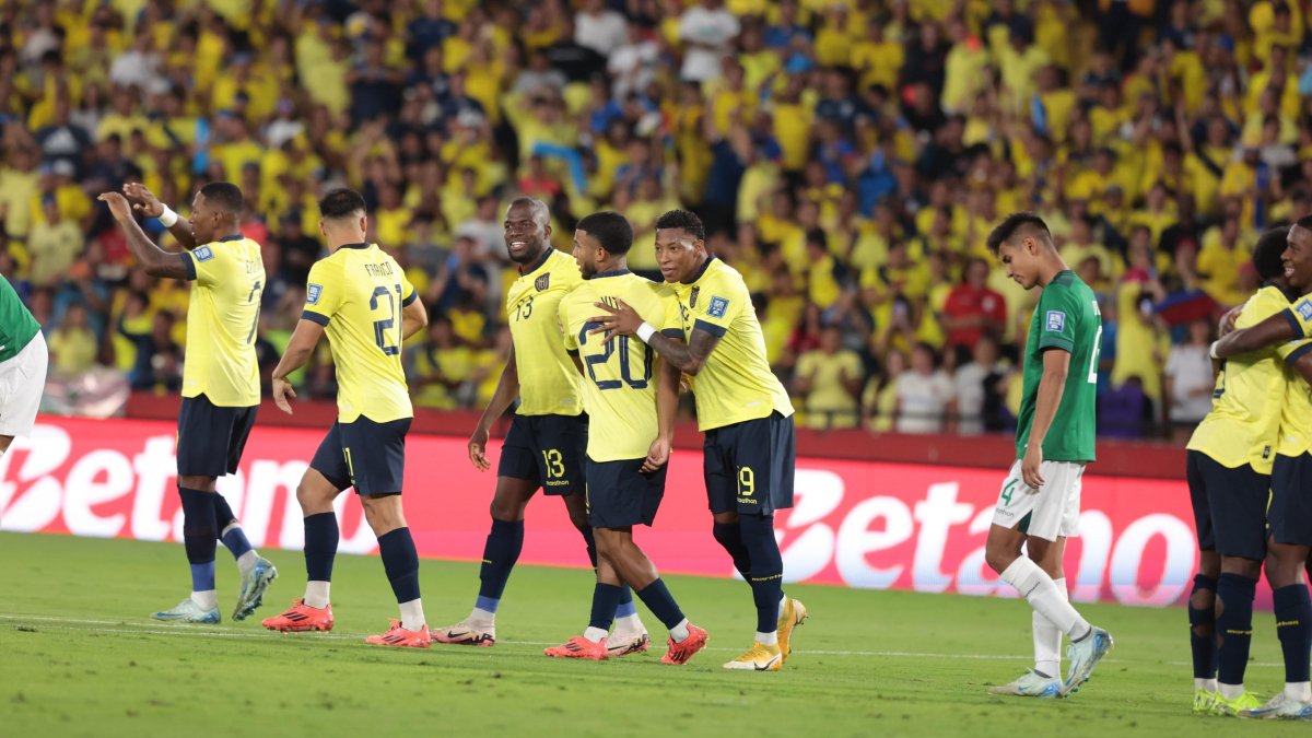 Ecuador jugó de local ante Bolivia en el Monumental en la fecha 11 de las eliminatorias