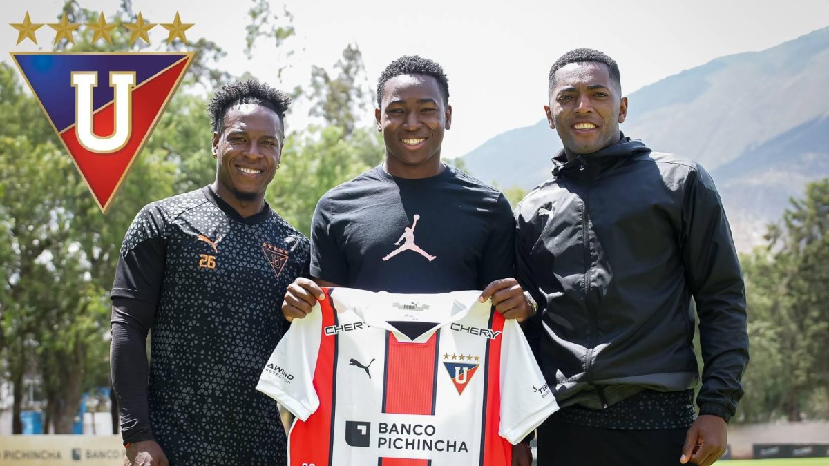 Jhojan, Anderson y Madison Julio se formaron en la cantera de los albos.