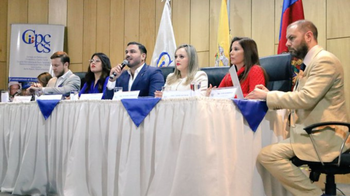 El pleno del Consejo de Participación Ciudadana y Control Social, en reunión del miércoles 4 de diciembre del 2024.