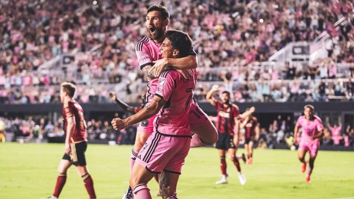 Lionel Messi (arriba) alcanzó 20 goles en la temporada 2024 de la MLS, pese a no llegar a instancias finales