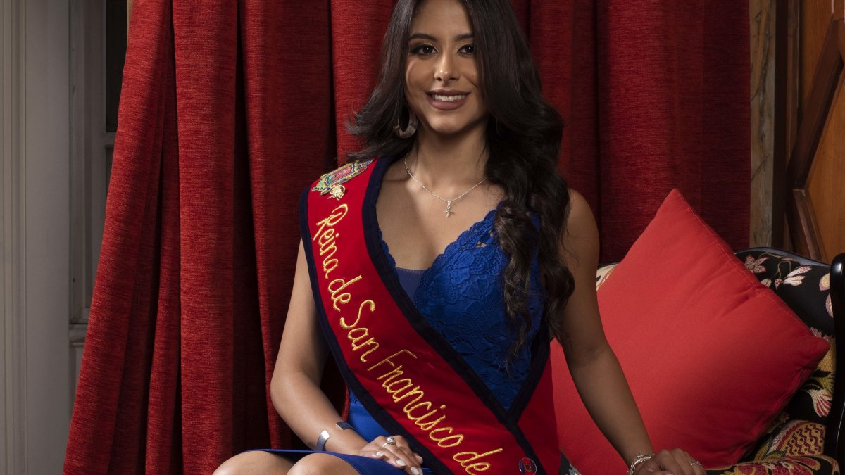 Doménica Jarrín fue elegida como reina de Quito el pasado 27 de noviembre.