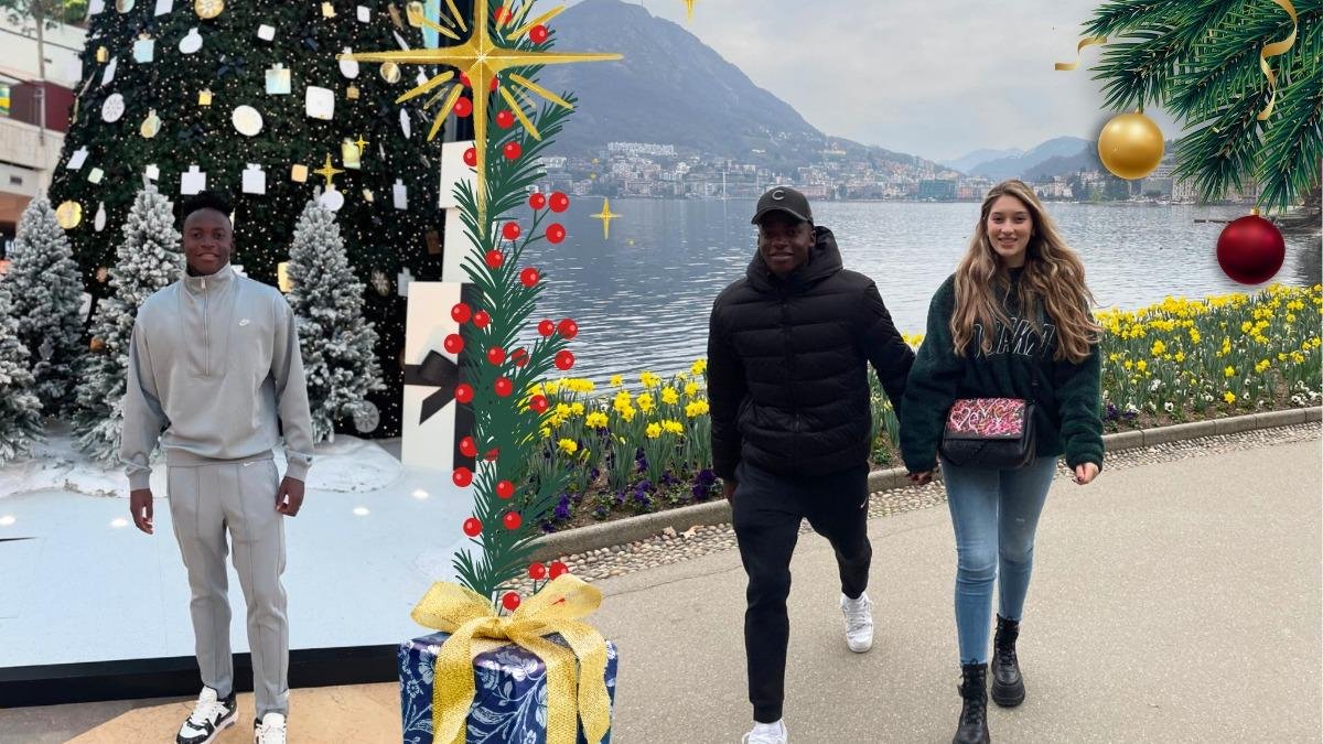 Jhon Jairo Espinoza pasará la Navidad con su esposa, Rocío Marcotulli.