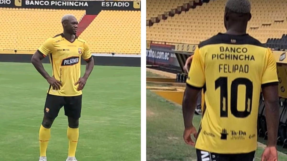 Felipe Caicedo es el refuerzo estrella para la delantera de Barcelona SC.