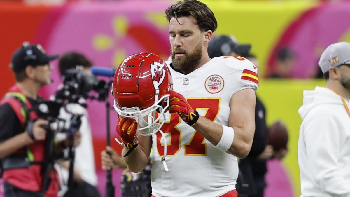 Kelce fue el ‘gran perdedor’ del duelo del Super Bowl al escapársele la oportunidad de ser el MVP que al final se llevó Jalen Hurts de los Eagles.
