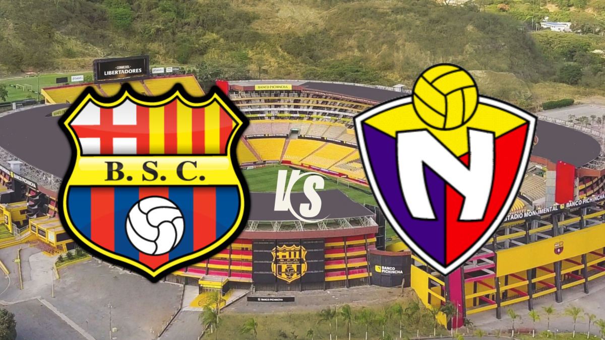 Barcelona SC recibe a El Nacional en el Monumental por la Copa Libertadores 2025.