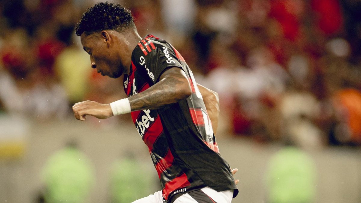 Gonzalo Plata ha sido titular en los partidos de Flamengo en el Campeonato Carioca