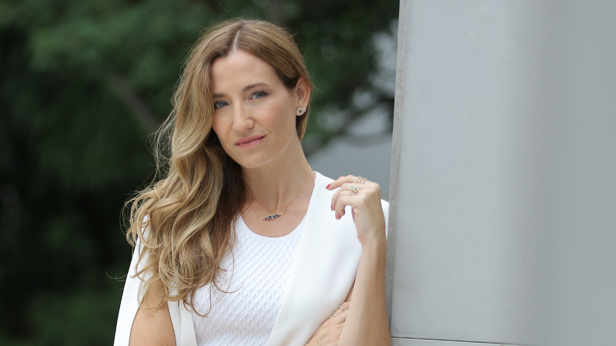 Gabriela Goldbaum exesposa del presidente Daniel Noboa participará en la Asamblea Nacional este martes.