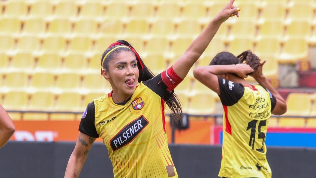 Madelen Riera anotó dos goles a Vinotinto en la victoria 5-0 de Barcelona en el Monumental