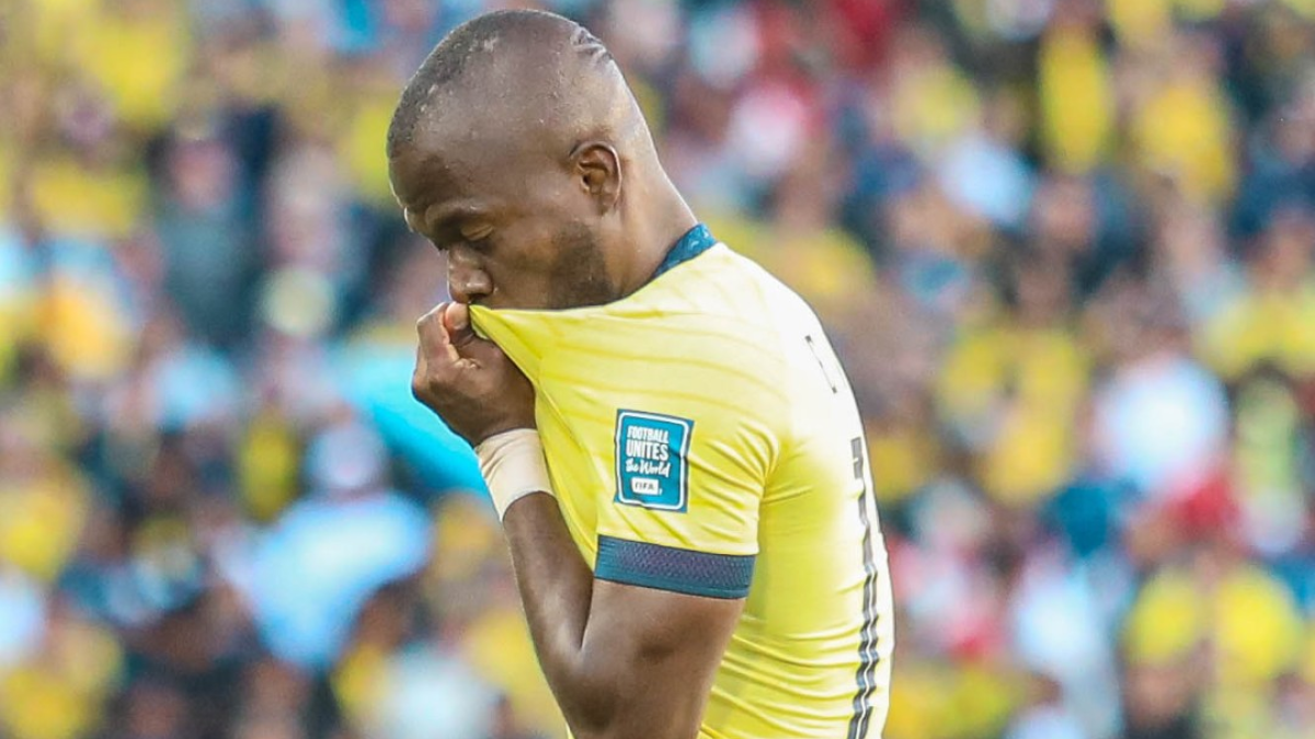 Enner Valencia, goleador histórico de la selección Ecuador.
