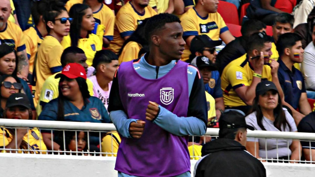 Darwin Guagua fue la sorpresa en la nómina de Ecuador ante Venezuela.