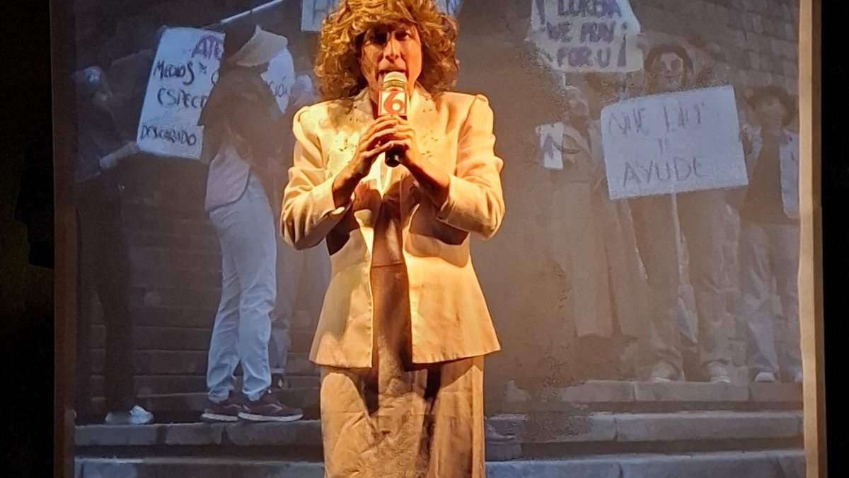 La obra toma episodios del juicio y la cobertura mediática del caso de 1993.