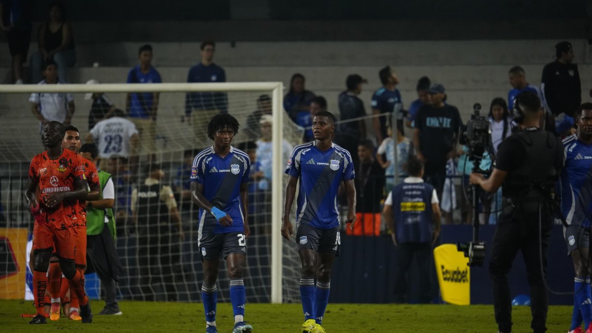 Emelec empató 1-1 con Libertad FC en el Capwell por la fecha 8.